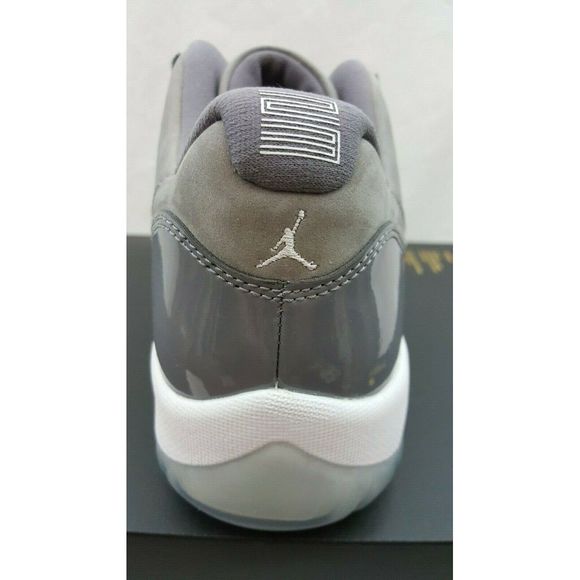 Nike Air Jordan XI 11 Retro Low Grey Shoes Size 12 - Picture 4 of 8
